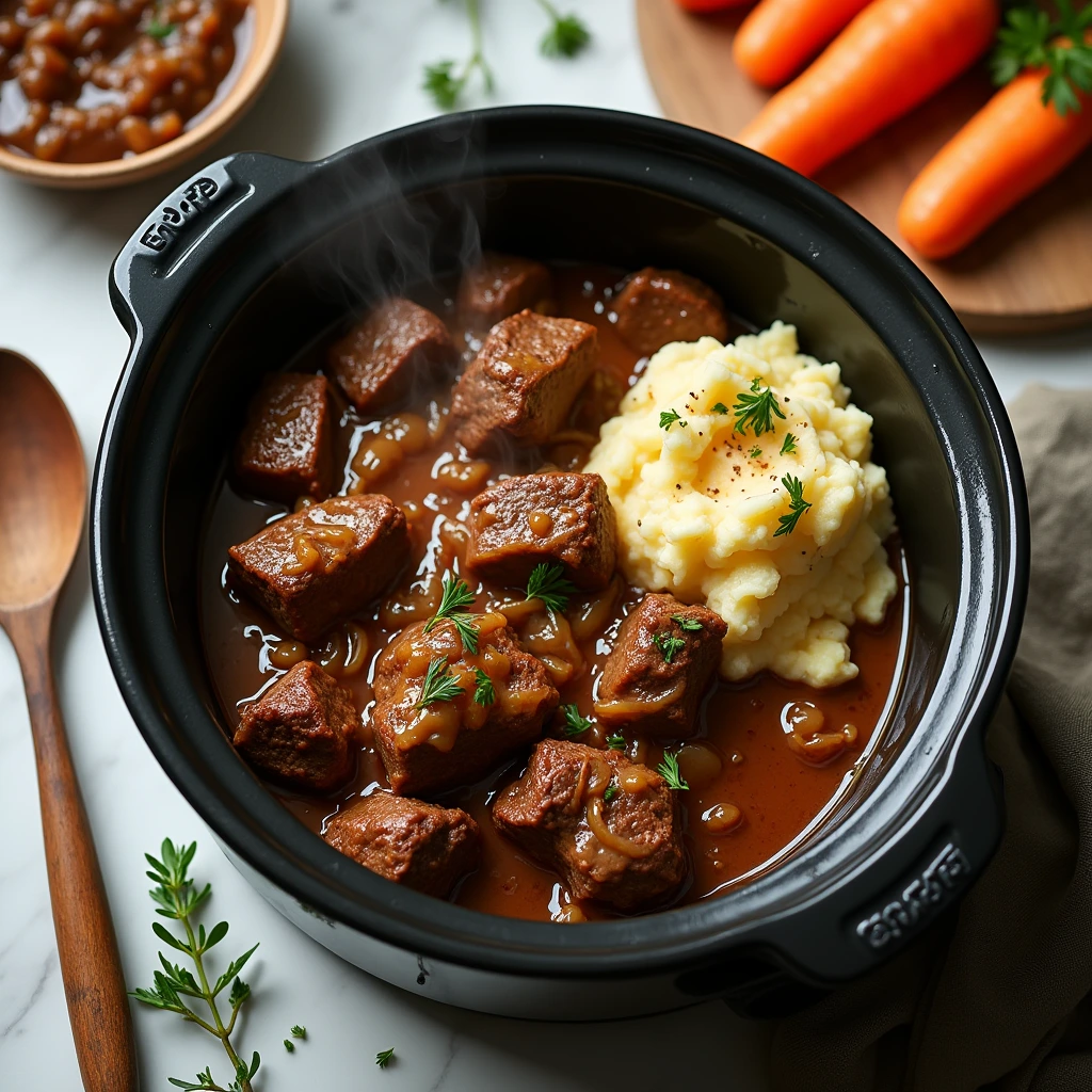 Cube Steak Crock Pot