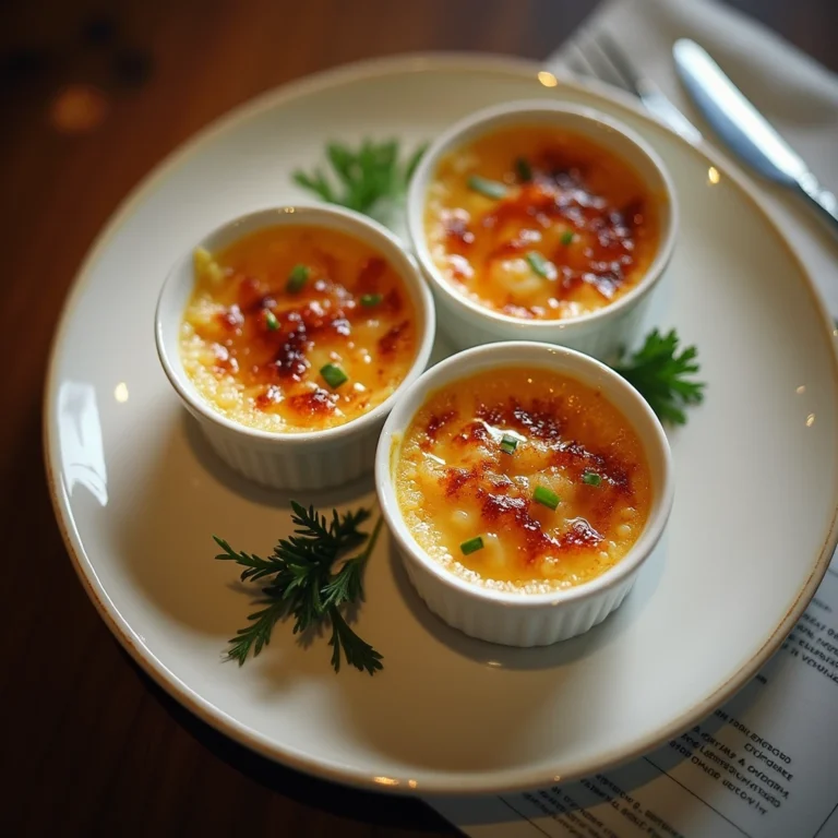 crab brulee recipe