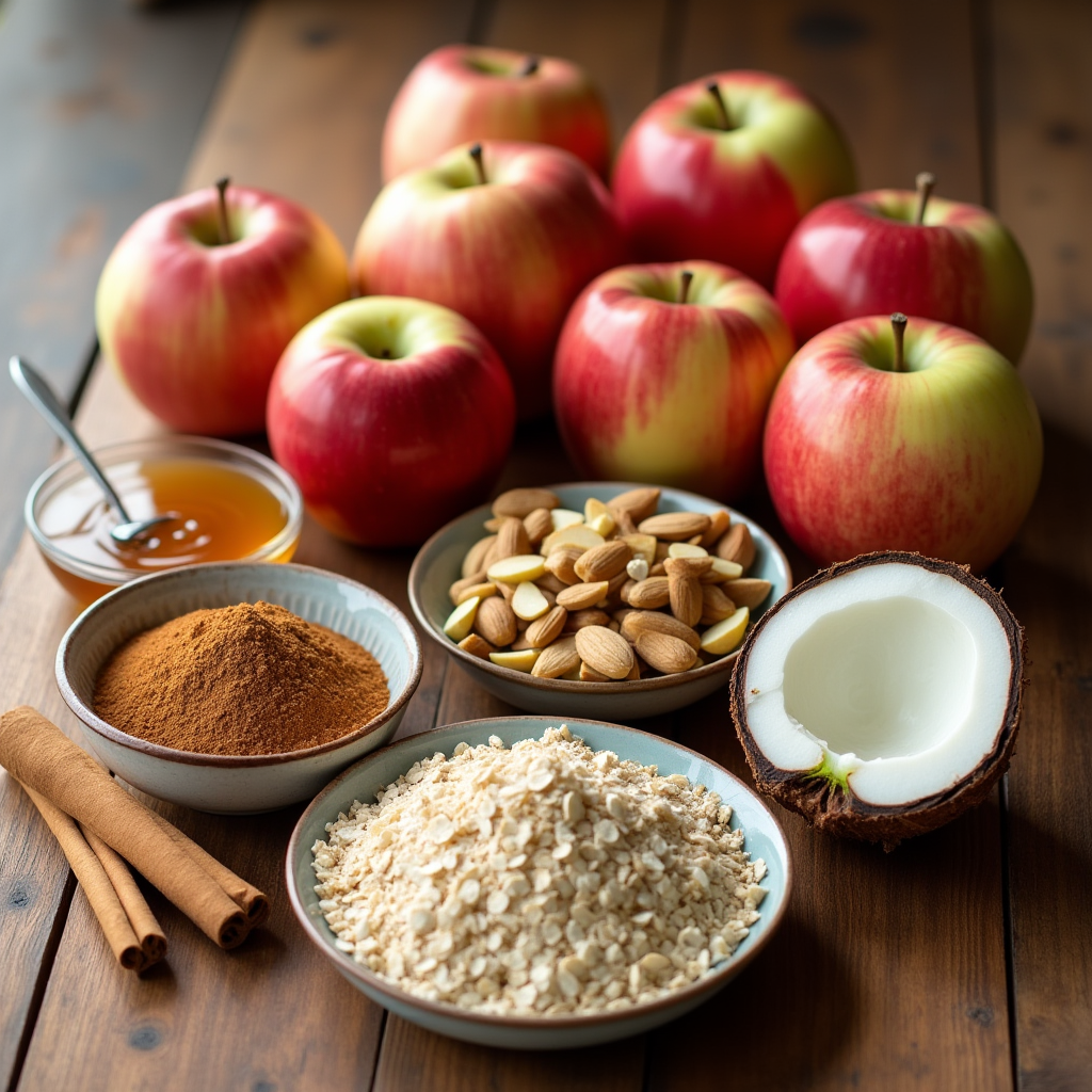 healthy apple crumble recipe