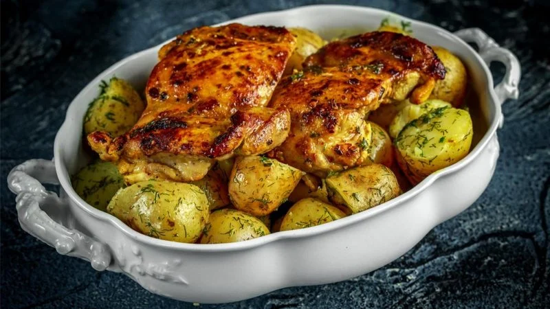Chicken and Potato Bake