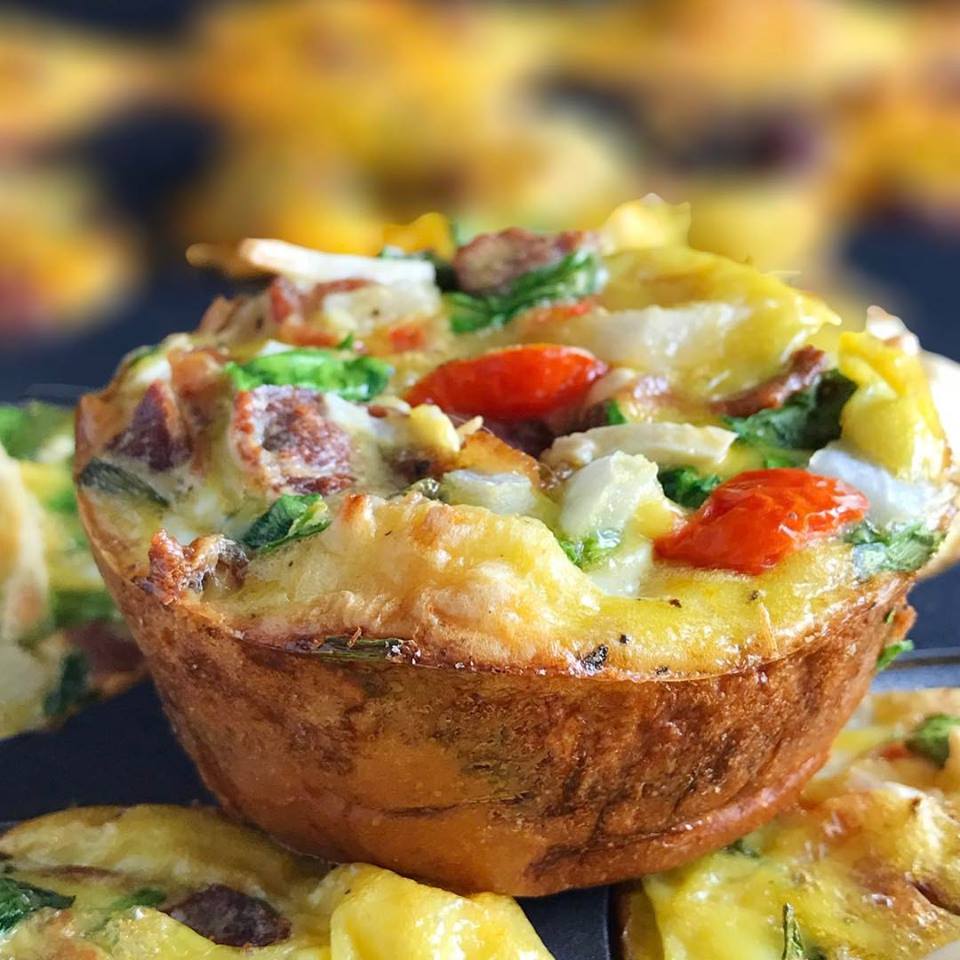 Vegetables Omelette Muffins